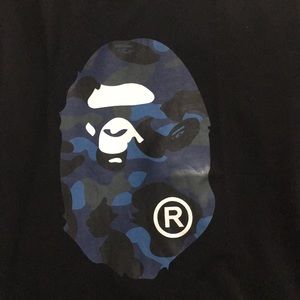 Bape camo t shirt size large AUTHENTIC